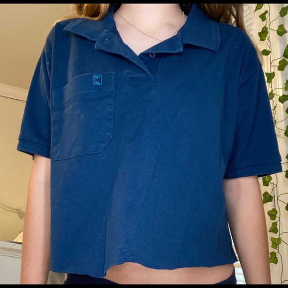 Collared cropped t - Picture 3 of 3